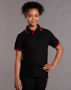 Picture of Winning Spirit Kids' Truedry Contrast S/S Polo PS65K