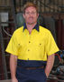 Picture of Winning Spirit Hi-Vis Two Tone S/S Cotton Work Shirt SW53