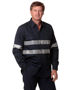 Picture of Winning Spirit Cotton Drill L/S Work Shirt 3M Tapes WT04HV
