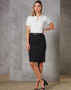 Picture of Winning Spirit Women'S Mid Length Lined Pencil Skirt In Wool Stretch M9470