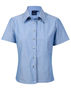 Picture of Winning Spirit Ladies W/F S/S Chambray Shirt BS05