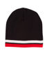 Picture of Winning Spirit Knitted 100% Acrylic Contrast Stripes Beanie CH63