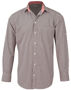 Picture of Winning Spirit Men'S Gingham Check Roll-Up L/S Shirt M7330L