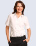 Picture of Winning Spirit Women'S Self Stripe S/S Shirt M8100S