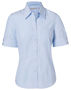 Picture of Winning Spirit Women'S Pin Stripe Short Sleeve Shirt M8224