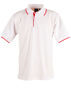 Picture of Winning Spirit Men'S S/L Pique Polo Contrast PS08