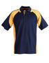 Picture of Winning Spirit Men'S Mini Waffle Coold Polo PS49