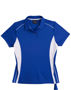 Picture of Winning Spirit Ladies' Cooldry S/S Contrast Interlock Polo PS80