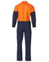 Picture of Winning Spirit Hi-Vis Two Tone Men'S Cotton Drill Coverall-Regular SW204