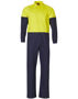Picture of Winning Spirit Hi-Vis Two Tone Men'S Cotton Drill Coverall-Regular SW204
