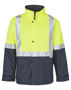Picture of Winning Spirit Hi-Vis Two Tone Rain Proof Quilted Safety Jacket With 3M Tapes SW28A