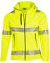 Picture of Winning Spirit Hi-Vis Softshell Hooded Jacket With 3M Tape SW30