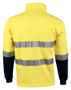 Picture of Winning Spirit Hi-Vis Two Tone Cotton Fleecy Sweat With 3M Tapes SW48