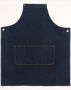 Picture of Benchmark East Village Denim Bib Apron AP09