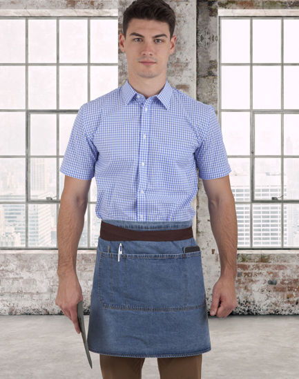 Picture of Benchmark East Village Half Denim Apron AP10