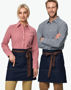 Picture of Benchmark East Village Half Denim Apron AP10