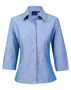 Picture of Benchmark Ladies' Chambray 3/4 Sleeve BS04