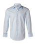 Picture of BENCHMARK Men's Self Stripe Long Sleeve Shirt M7100L