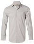 Picture of Benchmark Men's Ticking Stripe Long Sleeve Shirt M7200L