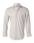 Picture of Benchmark Men's Ticking Stripe Long Sleeve Shirt M7200L