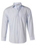 Picture of Benchmark Men's Fine Stripe Long Sleeve Shirt M7212