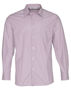 Picture of Benchmark Men's Balance Stripe Long Sleeve Shirt M7232