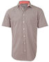 Picture of BENCHMARK Men's Gingham Check Short Sleeve Shirt M7330S