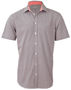 Picture of BENCHMARK Men's Gingham Check Short Sleeve Shirt M7330S