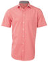 Picture of BENCHMARK Men's Gingham Check Short Sleeve Shirt M7330S