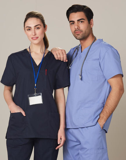 Picture of Benchmark Unisex Scrub Top M7630