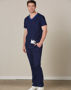 Picture of Benchmark MENS V-NECK CONTRAST TRIM SCRUB TOP M7650