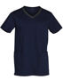 Picture of Benchmark MENS V-NECK CONTRAST TRIM SCRUB TOP M7650