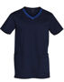 Picture of Benchmark MENS V-NECK CONTRAST TRIM SCRUB TOP M7650