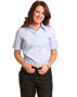 Picture of BENCHMARK Women's Fine Twill Short Sleeve Shirt M8030S