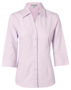 Picture of BENCHMARK Women's CVC Oxford 3/4 Sleeve Shirt M8040Q