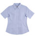 Picture of BENCHMARK Women's CVC Oxford Short Sleeve Shirt M8040S