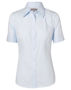 Picture of BENCHMARK Women's Self Stripe Short Sleeve Shirt M8100S