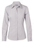 Picture of Benchmark Women's Ticking Stripe Long Sleeve Shirt M8200L