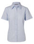 Picture of BENCHMARK Women's Fine Stripe Short Sleeve Shirt M8211