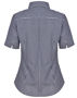 Picture of Benchmark Ladies' Gingham Check Short Sleeve Shirt M8300S