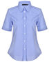 Picture of Benchmark Ladies' Gingham Check Short Sleeve Shirt M8300S