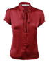 Picture of Benchmark Women's Tie Neck Blouse M8810