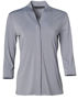 Picture of Benchmark LADIES 3/4 SLEEVE STRETCH KNIT TOP ISABEL M8830