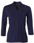 Picture of Benchmark LADIES 3/4 SLEEVE STRETCH KNIT TOP ISABEL M8830