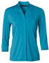 Picture of Benchmark LADIES 3/4 SLEEVE STRETCH KNIT TOP ISABEL M8830