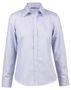 Picture of Benchmark Ladies' Dot Contrast Long Sleeve Shirt M8922