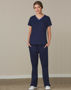 Picture of Benchmark LADIES SEMI-ELASTIC WAIST TIE SOLID COLOUR SCRUB PANTS M9720