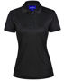 Picture of Winning Spirit BAMBOO CHARCOAL CORPORATE SHORT SLEEVE POLO Ladies PS88