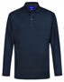 Picture of Winning Spirit LUCKY BAMBOO LONG SLEEVE POLO Mens PS89