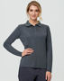 Picture of Winning Spirit LUCKY BAMBOO LONG SLEEVE POLO Ladies PS90